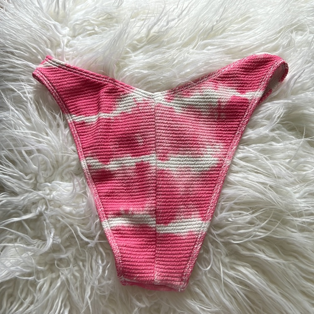 LA Hearts Pink Scrunch Bikini - Picture 10 of 13